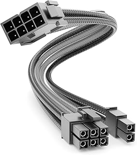 deleyCON Karta Graficzna GPU Kabel Zasilający 30cm