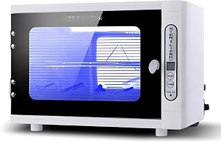Smiledt 12L UV Nail Tool Sterilizer Autoclave Machine - 99.9% Germ Kill for Salons, Labs, Home & More