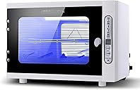 Nail Tool Sterilizers UV 12L Lighting Autoclave Machine for Labs, Salons & Home