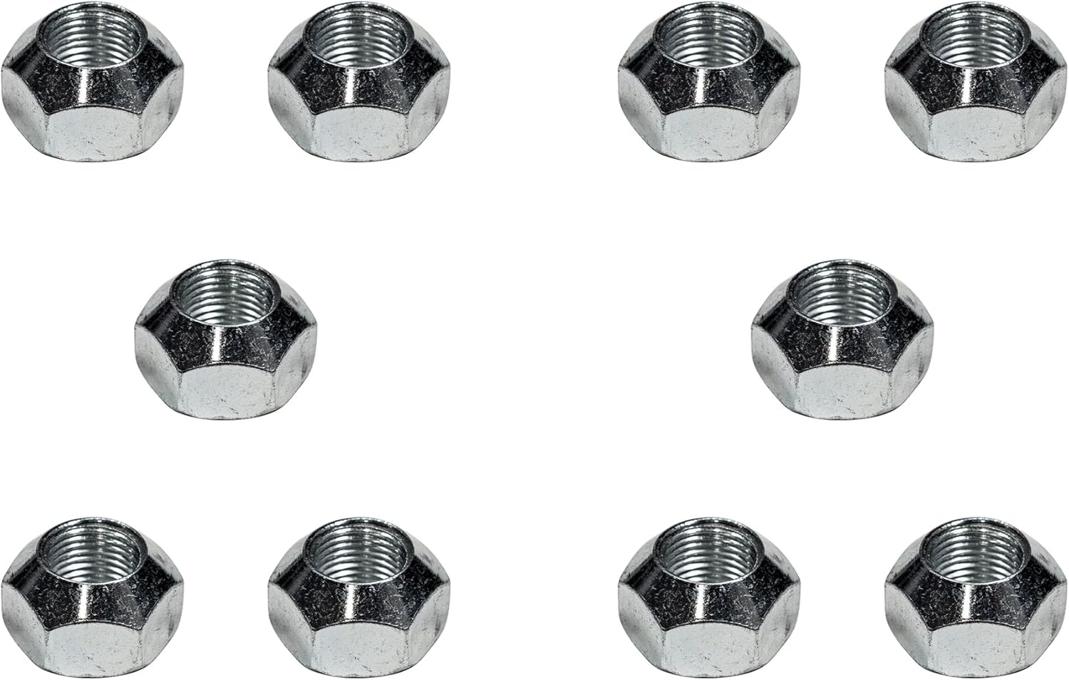 The Trailer Parts Outlet - 9/16" Cone Lug Nut - 7000-8000 lb Capacity, Pack (10 pc)