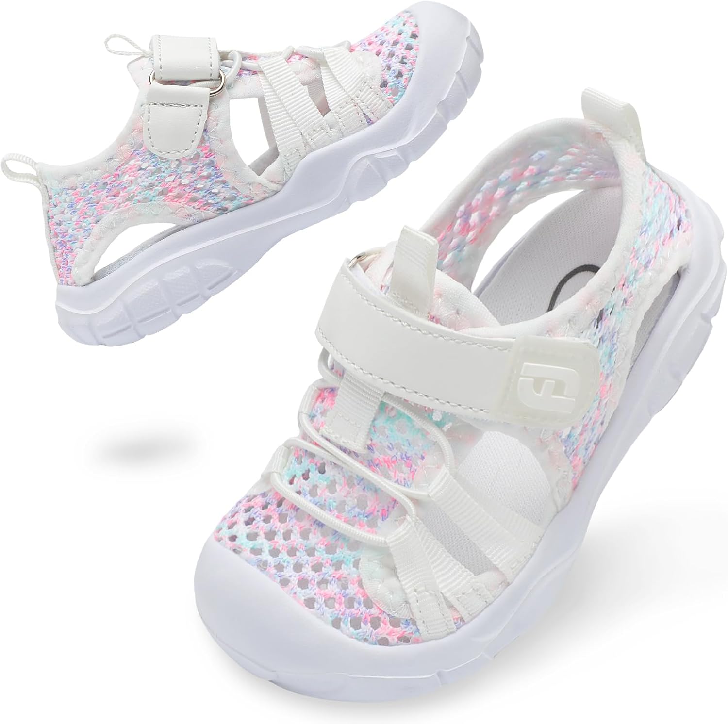 JOINFREE Toddler Boys Girls Water Shoes Breathable Qucik Dry Sport Beach Sandals Lightweight Barefoot Flexible