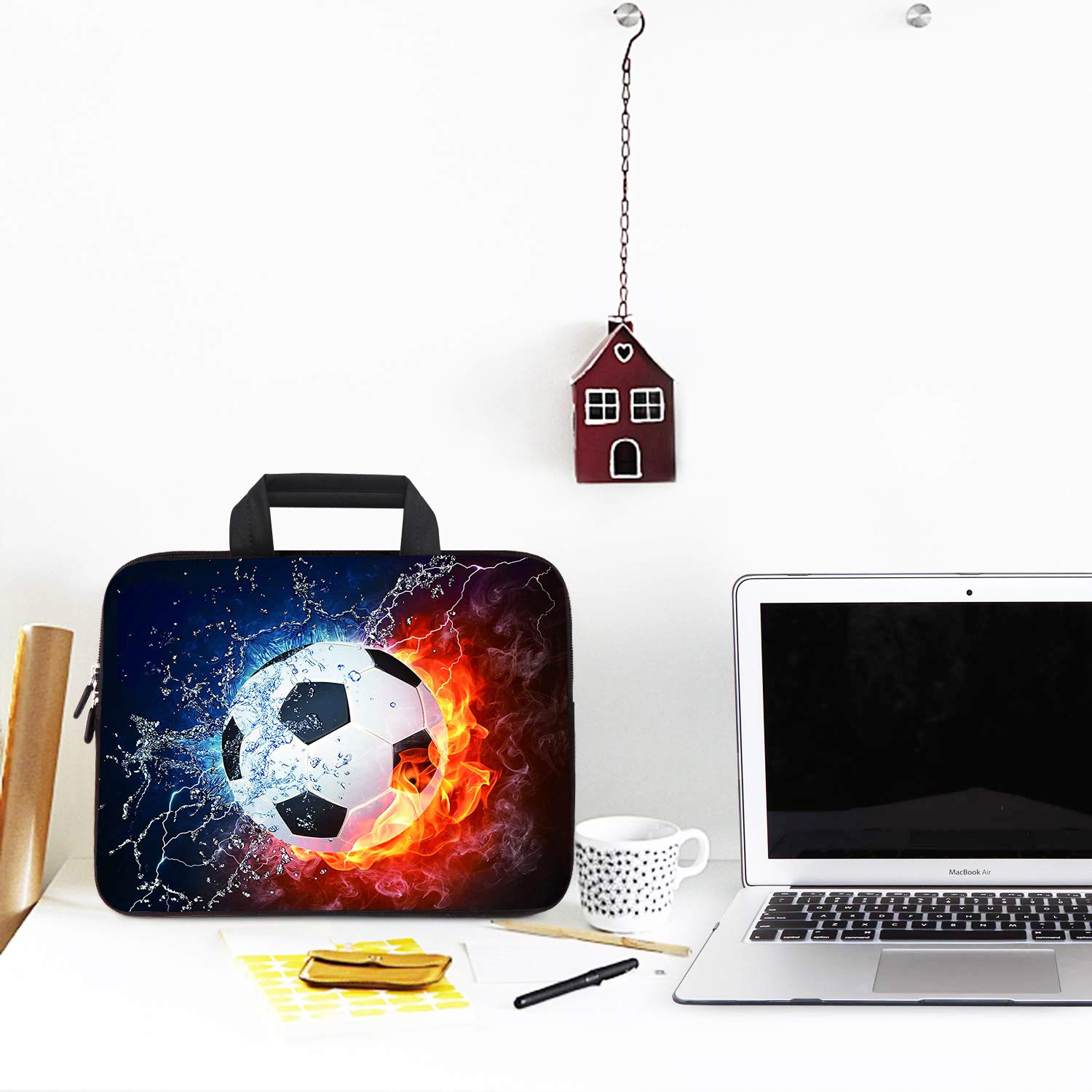 AMARY - Funda de neopreno para portátil de 11,6", 12,1 y 12,5 pulgadas, compatible con Apple MacBook Air HP DELL Lenovo Asus Samsung