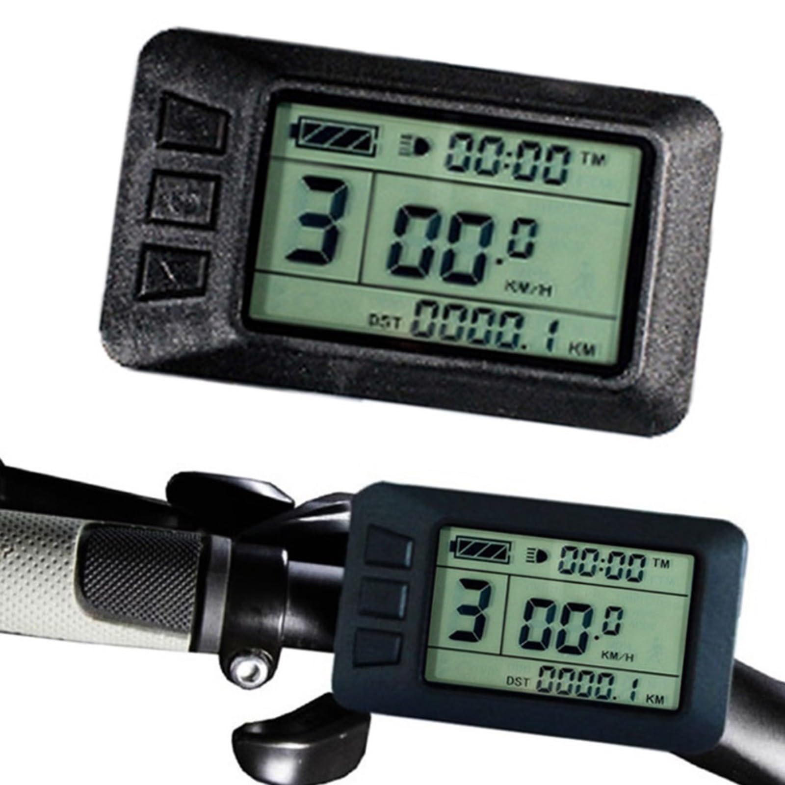 Vélo électrique KT-LCD7 avec écran USB et panneau étanche