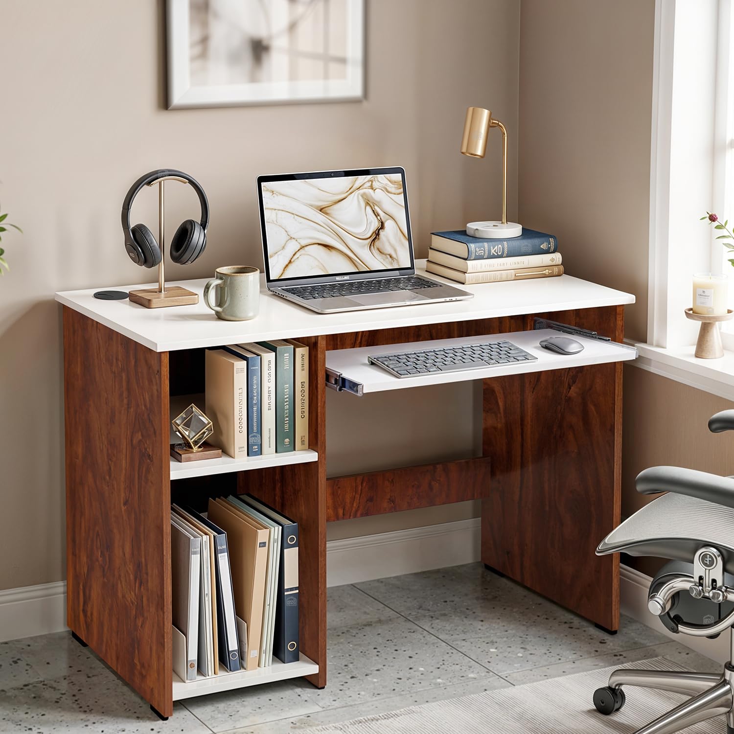 ABOUT SPACE Computer Table for Home - Study Table for Students, Adults