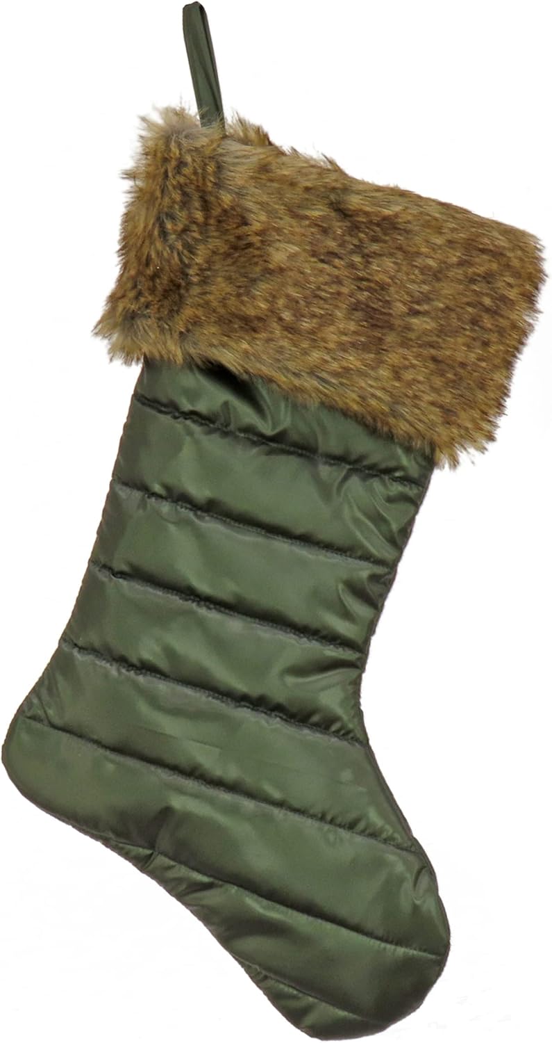 National Tree Company HGT63-PS94772B Stocking, Green