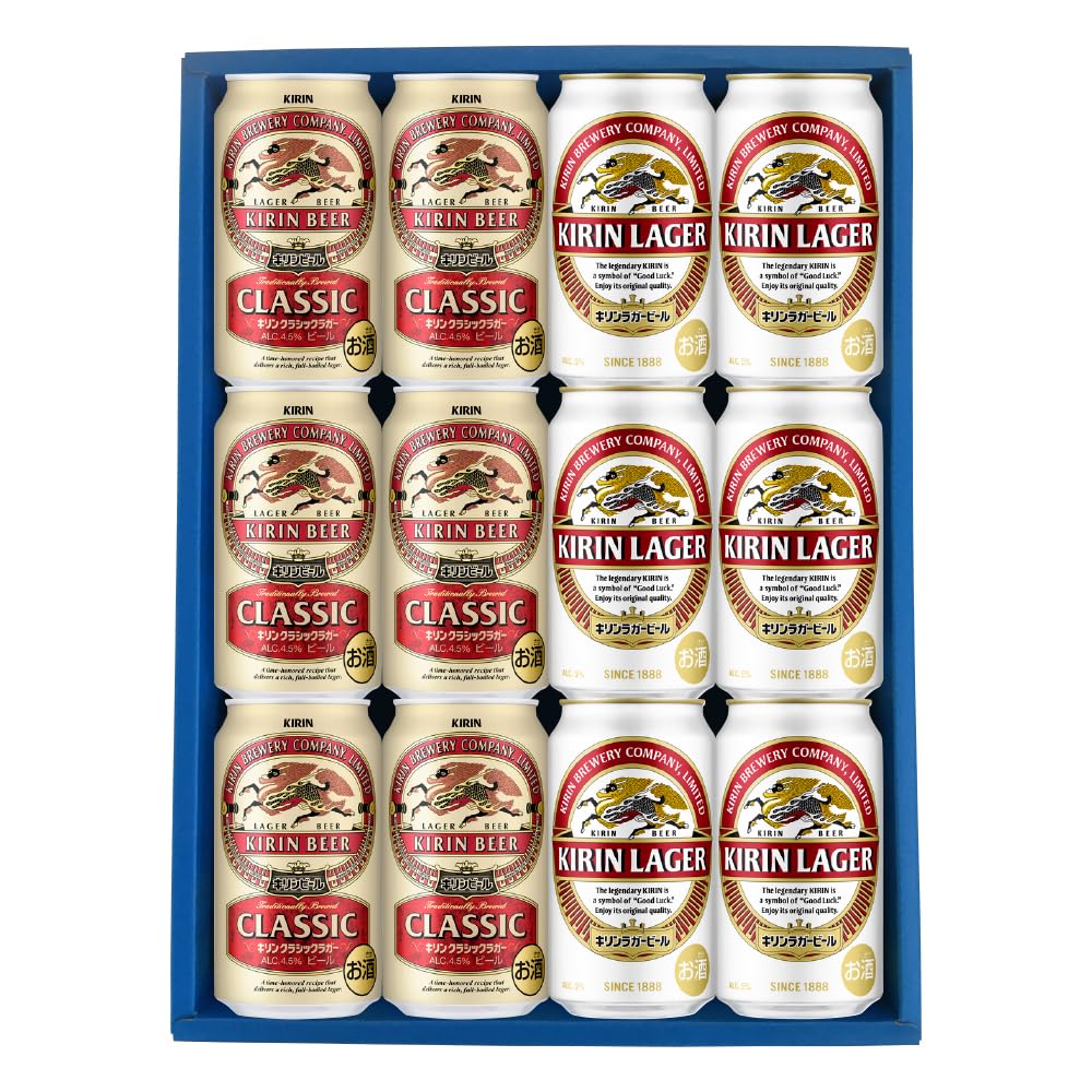 Amazon.co.jp: 【ギフト用】キリン ビールギフト 350ml缶（クラシック