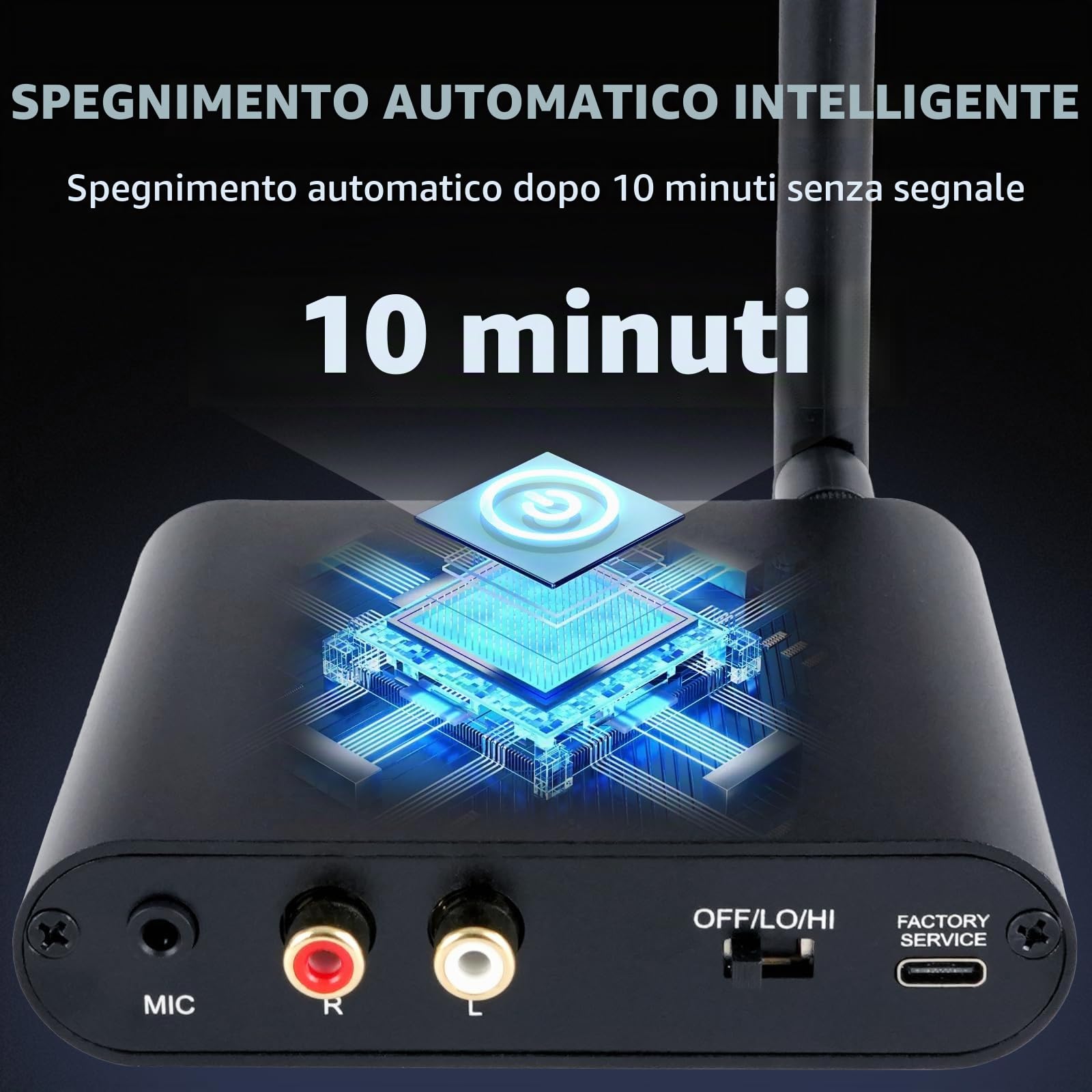 Retekess TA004 Silent Disco Kit, Cuffie Discoteca Silenziosa (1-20) | Per la Festa, per PC, Telefoni Cellulari, TV, 3 Canali Opzionali, Ricevitore Stereo HiFi, Portata 200m, Controllo Volume