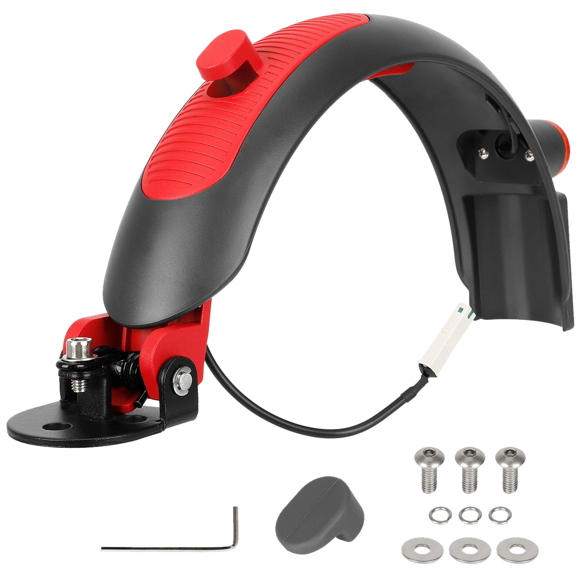 Garde-boue Arrière En Métal Pour Xiaomi M365 / Pro / 1S / Mi 3 – Plus Large, Plus Long, Résiste Aux Chocs