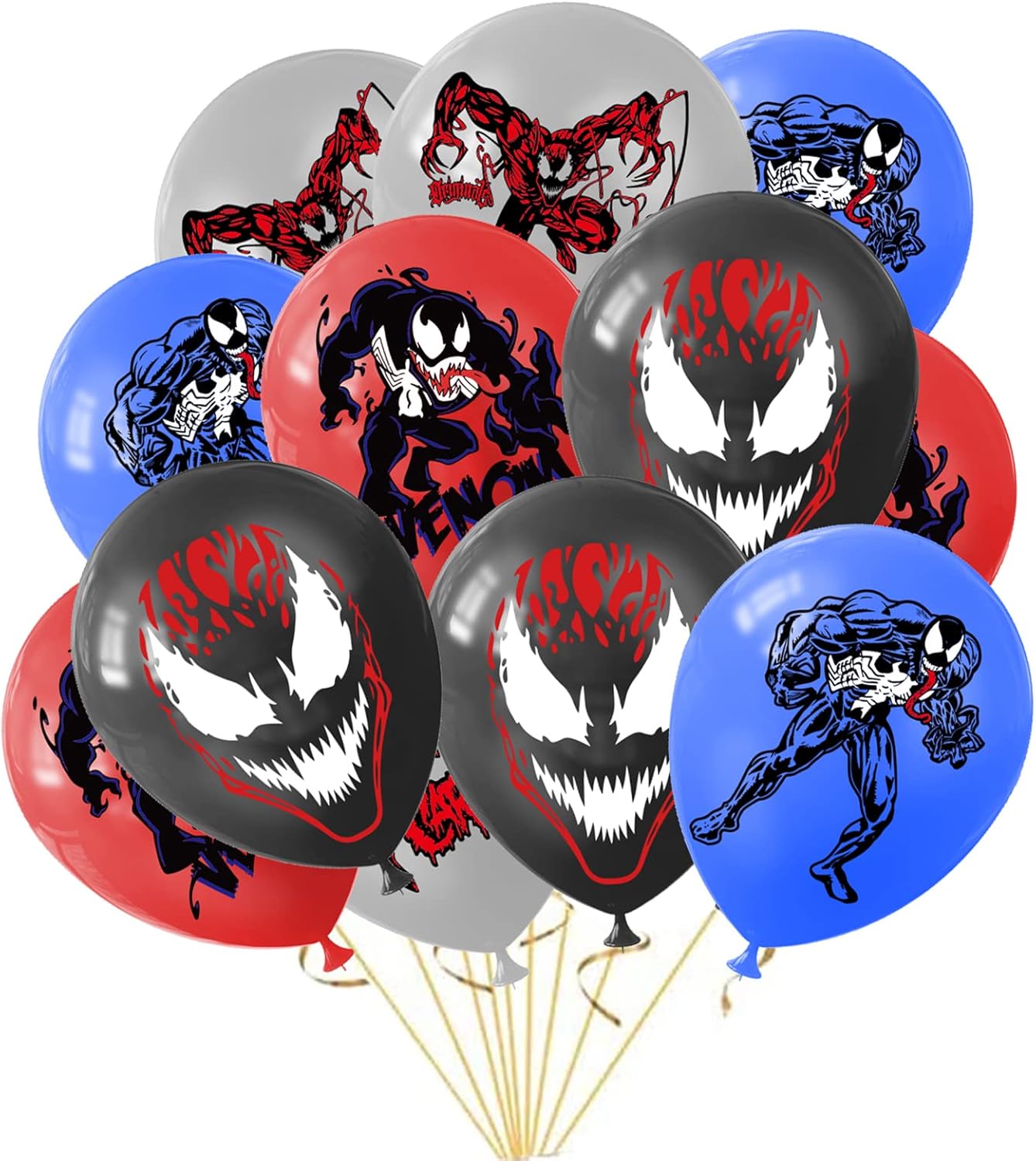 40Pieces Venom Balloons, Venom Birthday Decorations, Venom