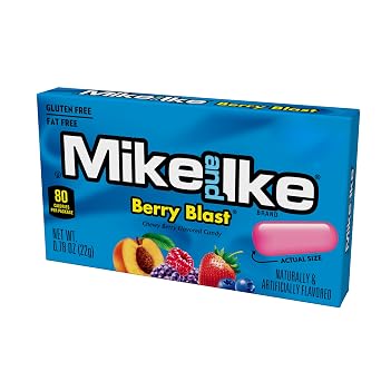Mike and Ike Berry Blast Candy, 0.78 Ounce Box (Pack of 24)
