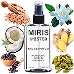 MIRIS No. 35709, Inspired by Crystal Noir, Long-Lasting Eau de Parfum for Women, Spray 3.4 Fl Oz / 100 ml
