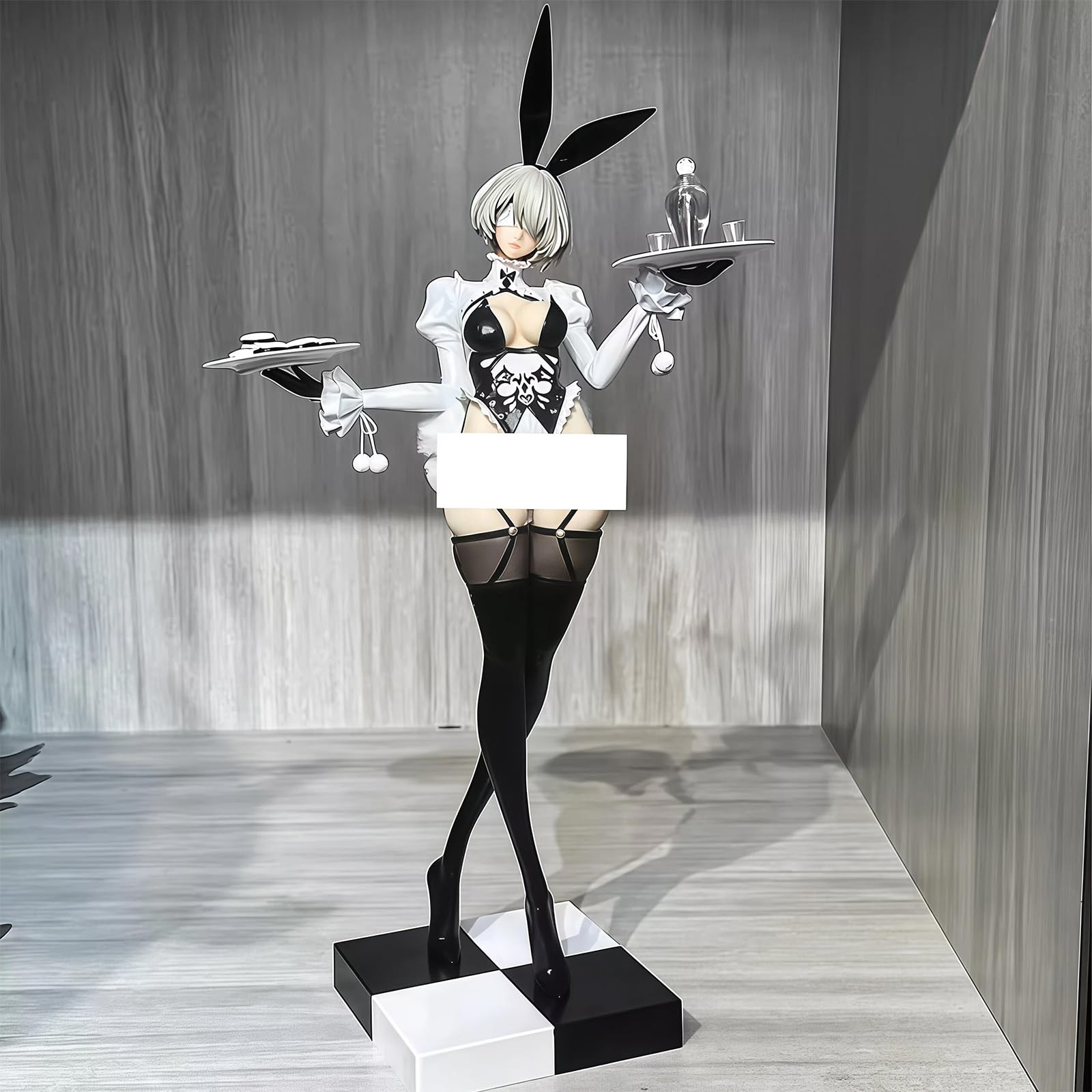 Amazon | ﻿ヨルハ二号B型 2B バニーガール 双頭彫り フィギュア 48cm