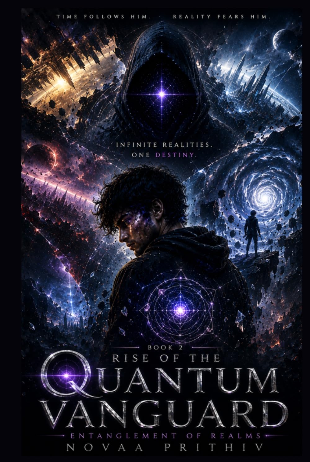 Rise of the Quantum Vanguard - Entanglement of Realms: Science Fiction, Superhero Thriller, Five-Part Epic Novel, Quantum Vanguard series
