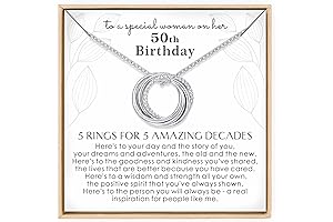 Personalized Birthday Necklace for Sister's 50th: A Timeless Keepsake