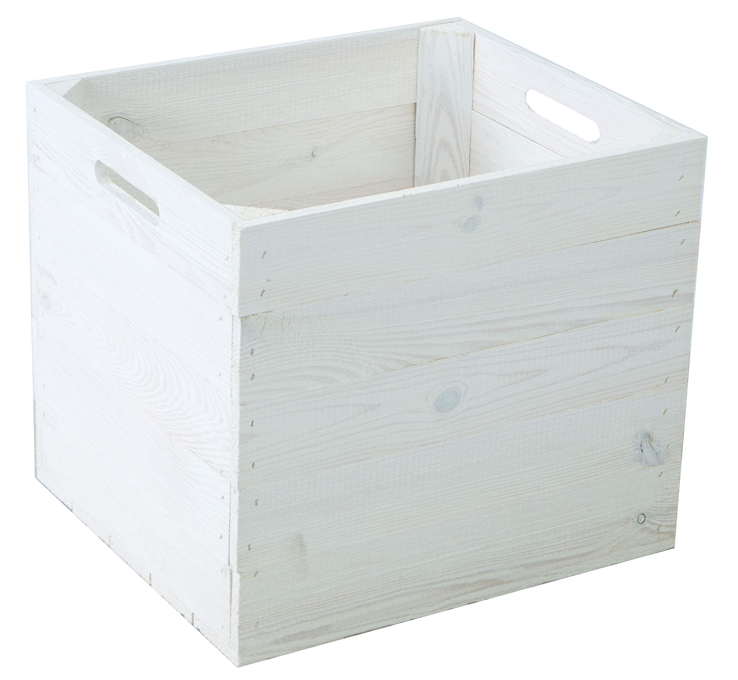 MARWOOD - 2 Contenitori in Legno per Scaffali Kallax, Inserti, Cassetta