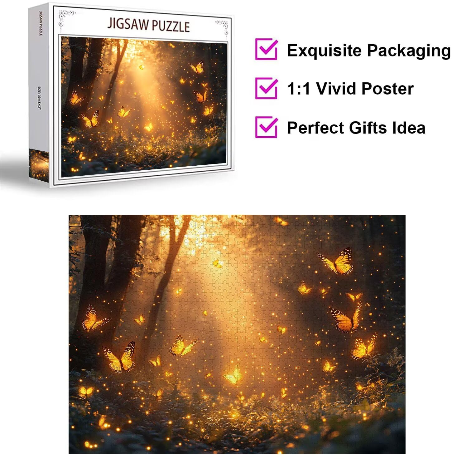 Puzzle 3000 Pezzi Foreste Puzzle Adulti, Gioco Educativo, n-736