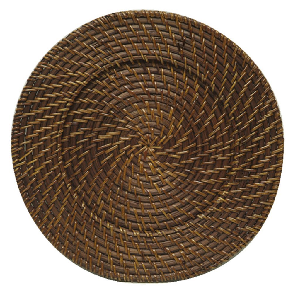 Chargeit by Jay Rattan Charger Plate, Brown