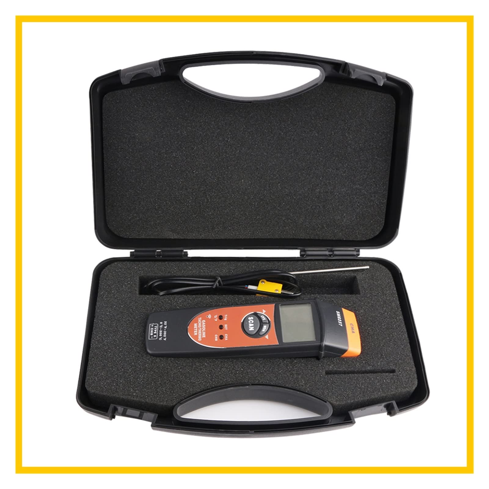 Drehzahlmesser digital LCD Motordrehzahlanalysator USB Schnittstellenaufzeichnungsfunktionsgeschwindigkeit Messwerkzeuge Sm8237a, Tech-Modul