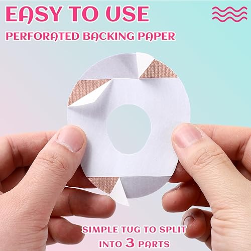 Miniatura 4 de TrelaCo Paquete de 48 parches adhesivos G7, impermeables, parche flexible con sensor CGM, fácil de usar, vendaje transpirable, sin látex, resistente