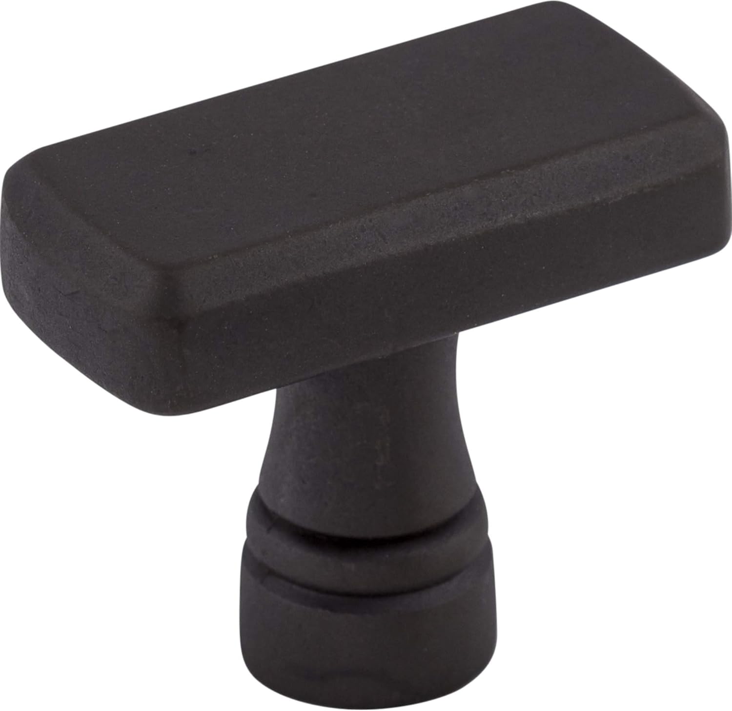 Top Knobs TK850BLK, Kingsbridge Knob 1 3/8" - Flat Black