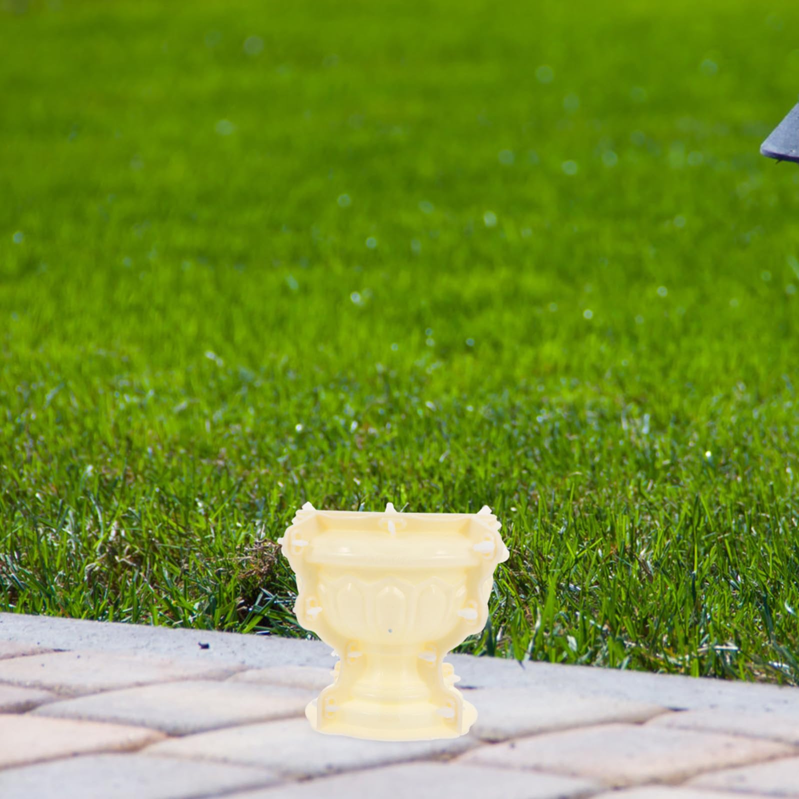 GALPADA Stampo per vaso da fiori in plastica durevole, stile, flessibile e riutilizzabile, adatto per artigianato e realizzazione di vasi per piante da interno