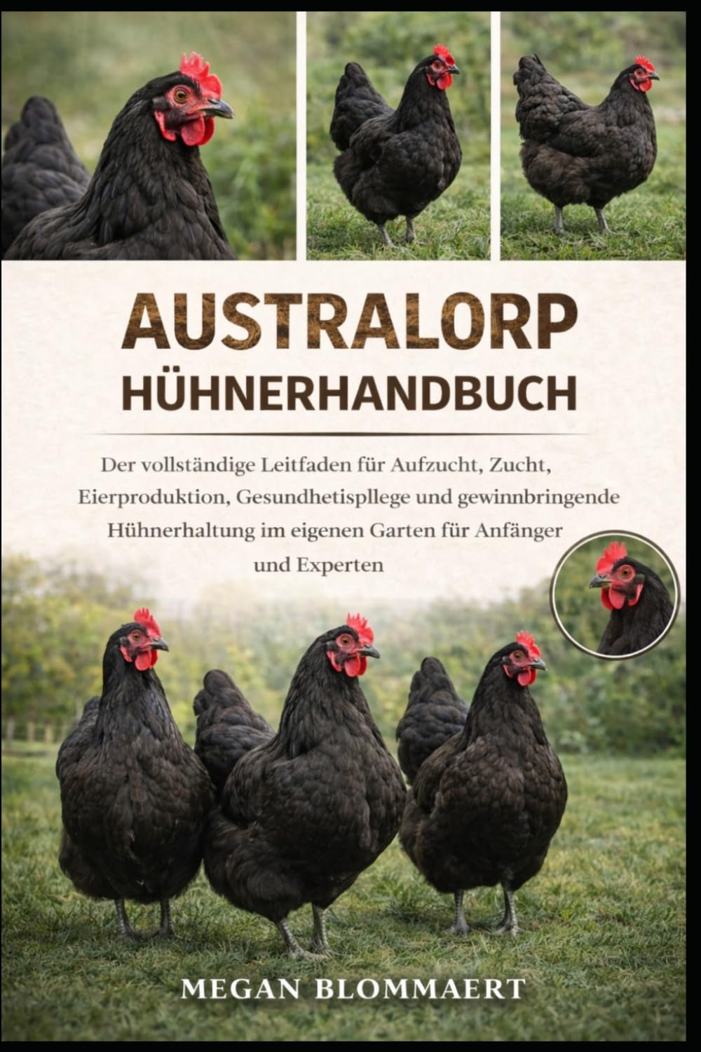 AUSTRALORP HÜHNERHANDBUCH: Der vollständige Leitfaden für Aufzucht, Zucht, Eierproduktion, Gesundheitspflege und gewinnbringende Hühnerhaltung im eigenen Garten für Anfänger und Experten