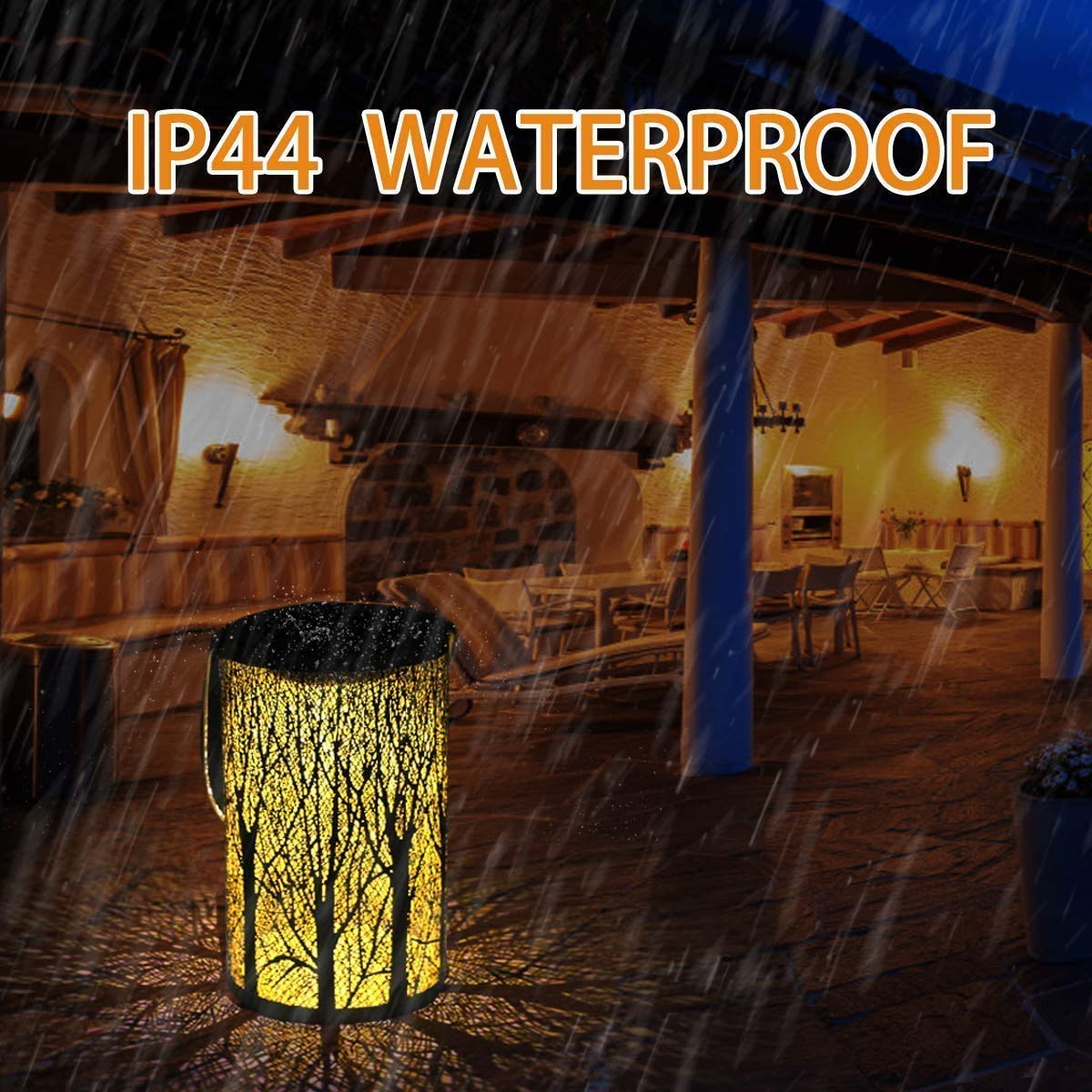 Lampa solarna ogród wodoodporna zewnętrzna wisząca latarnia cylindryczna lampka nocna drzewo lampiony energia słoneczna dekoracja domu lampa ogród