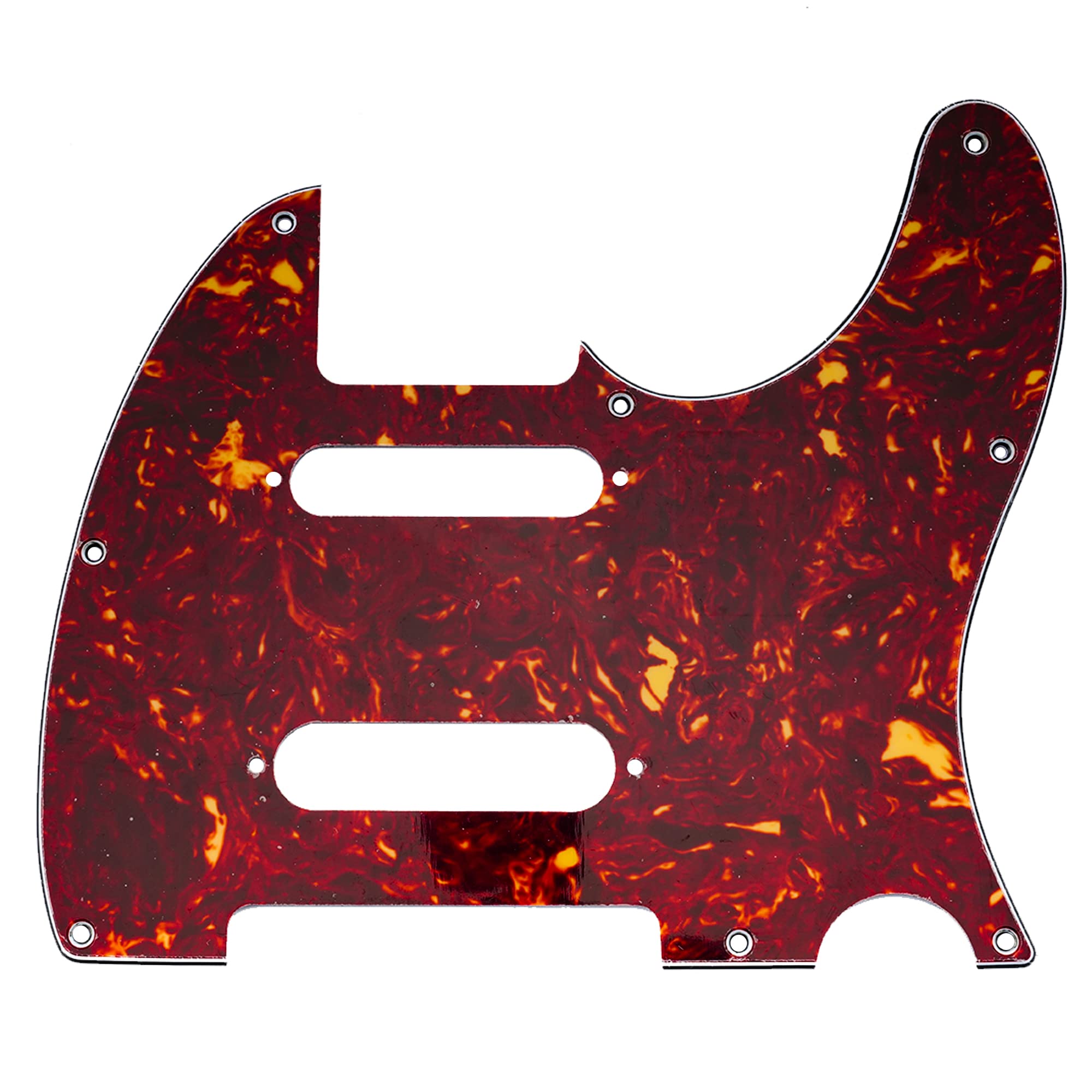 Amazon.com: Musiclily Pro 8 Holes SS Guitar Tele Pickguard for USA