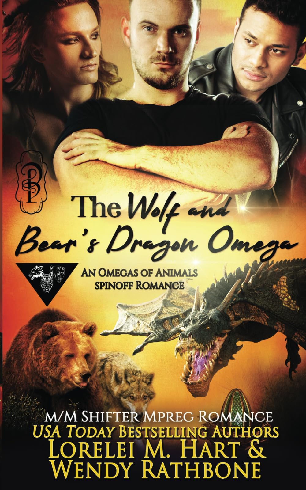 The Wolf and Bear's Dragon Omega: An M/M Shifter Mpreg Romance (Omegas of Animals: SD)