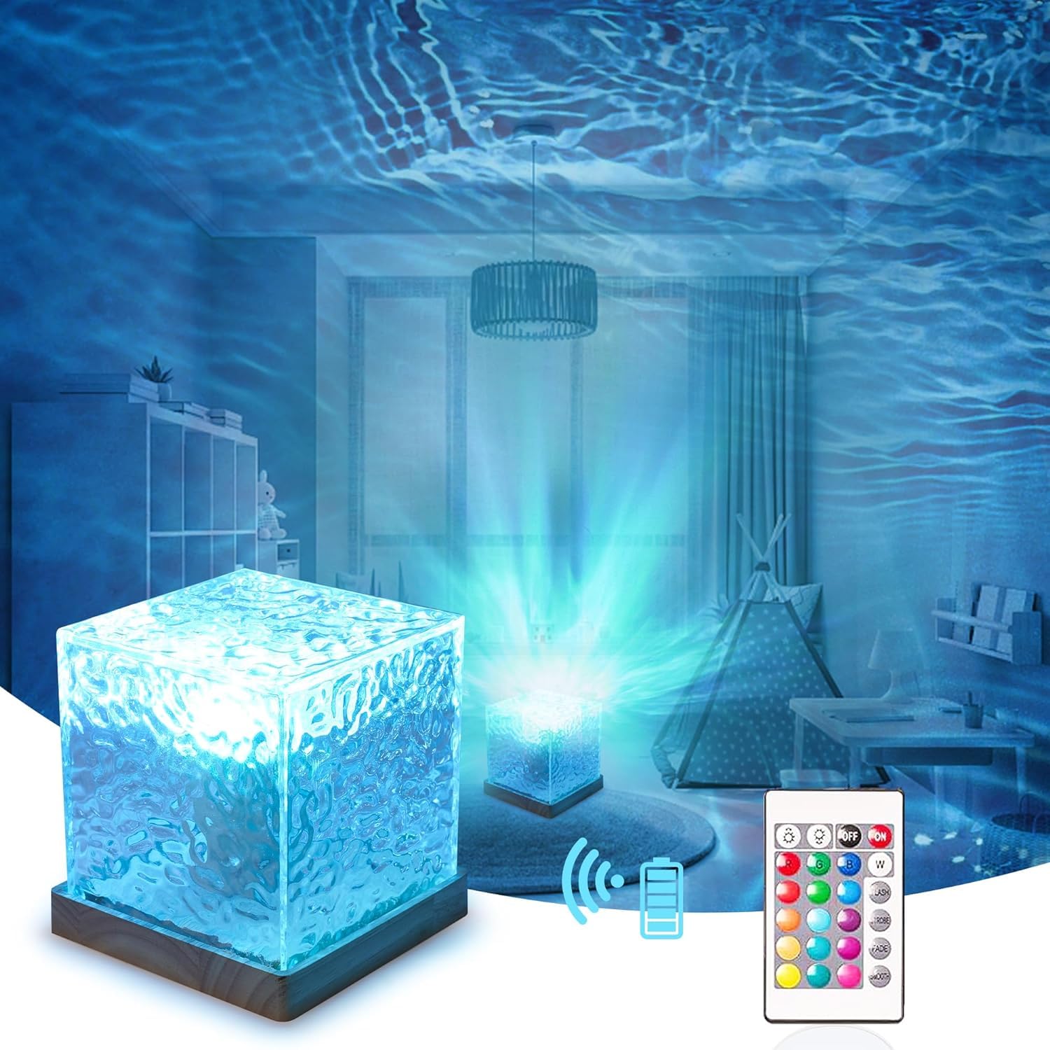 See full amazon price history chart for ambdded® Aurora Glow Night Lamp | Northern Lights Effect LED Projector | Ocean Ripple Wave LED Table Light | Water Wave Effect Night Lamp for Bedroom | LED Night Light, Crystal Table Lamp with Remote ambdded® Aurora Glow Night Lamp | Northern Lights Effect LED Projector | Ocean Ripple Wave LED Table Light | Water Wave Effect Night Lamp for Bedroom | LED Night Light, Crystal Table Lamp with Remote (B0D576VDYT) Amazon Price History, Amazon Price Tracker