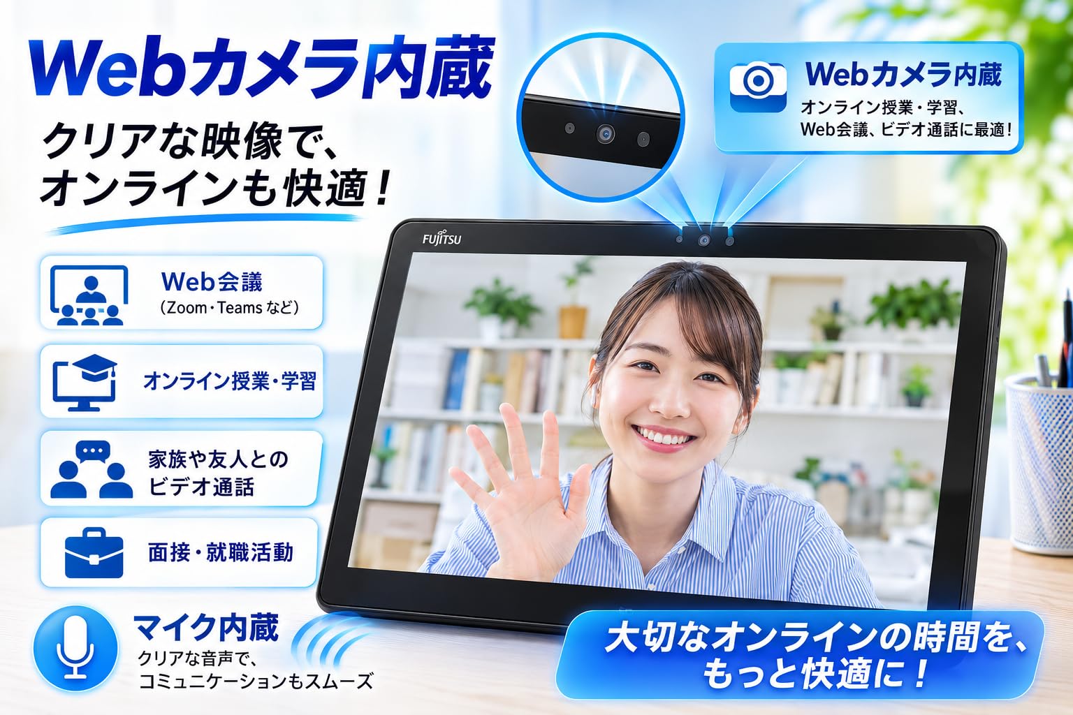 Amazon.co.jp: 【整備済み品】富士通 ARROWS Tab Q739 / 13.3型FHD