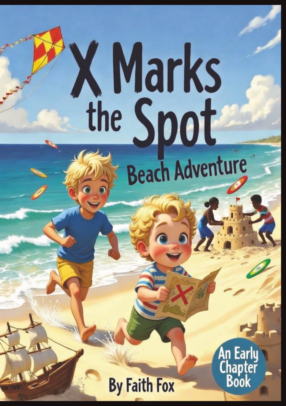 X Marks the Spot Beach Adventure - A Chapter Book for Young Explorers: Hilarious Action Packed Children's Novel: from Sandcastles–to Treasure Hunts: Message in a Bottle Jokes to Decode: Pirate Theme