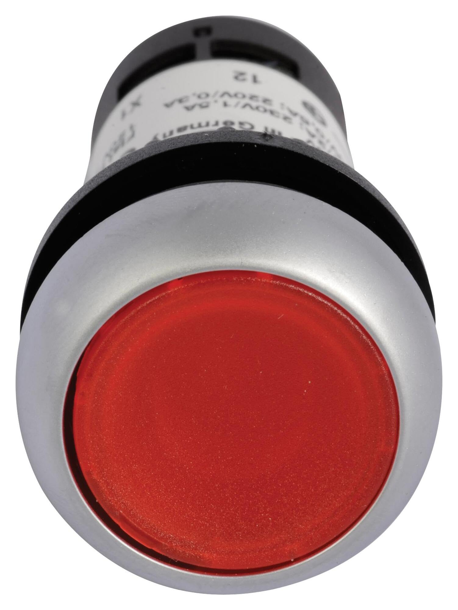 Eaton Eaton C22-DL-R-K01-120 22mm Assembled Pushbutton, Flush, Red, C22