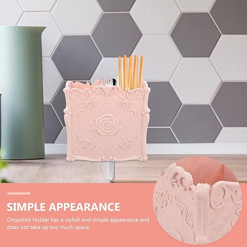 Miniatura 4 de Alipis Soporte para utensilios de cocina, 2 compartimentos, organizador de utensilios, caja organizadora de almacenamiento para cucharas, tenedores,