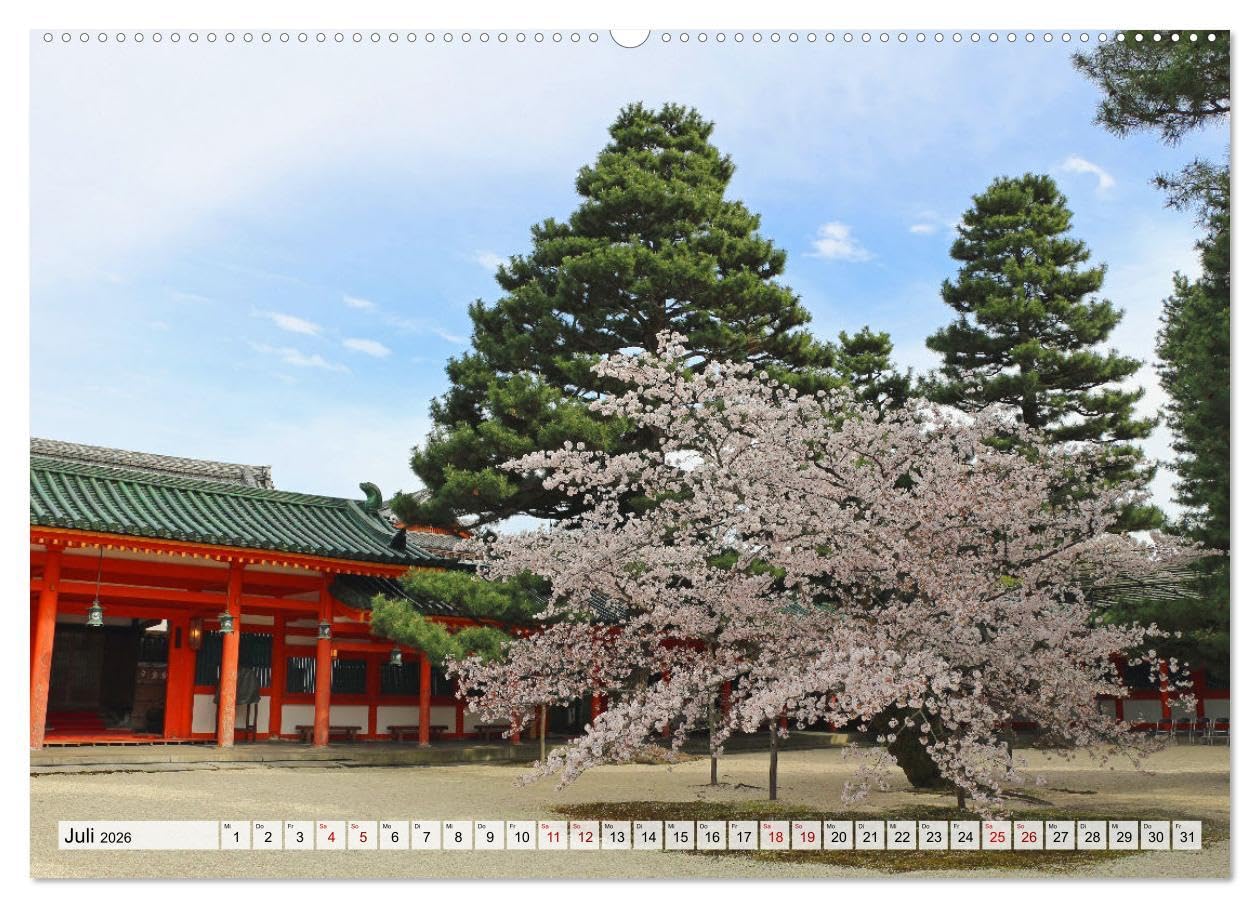 Japan das Land der aufgehenden Sonne (hochwertiger Premium Wandkalender 2026 DIN A2 quer), Kunstdruck in Hochglanz: Japan - zwischen Tradition und Moderne. (CALVENDO Orte)