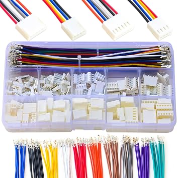 KK 2.5mm Pitch Connector with Premium 22AWG Pre-Crimped Cables,Compatible with Molex KK-254 MX 2.54mm Male Female Connector 2/3/4/5/6 Pin KF2510 Housing MX2.54-2510