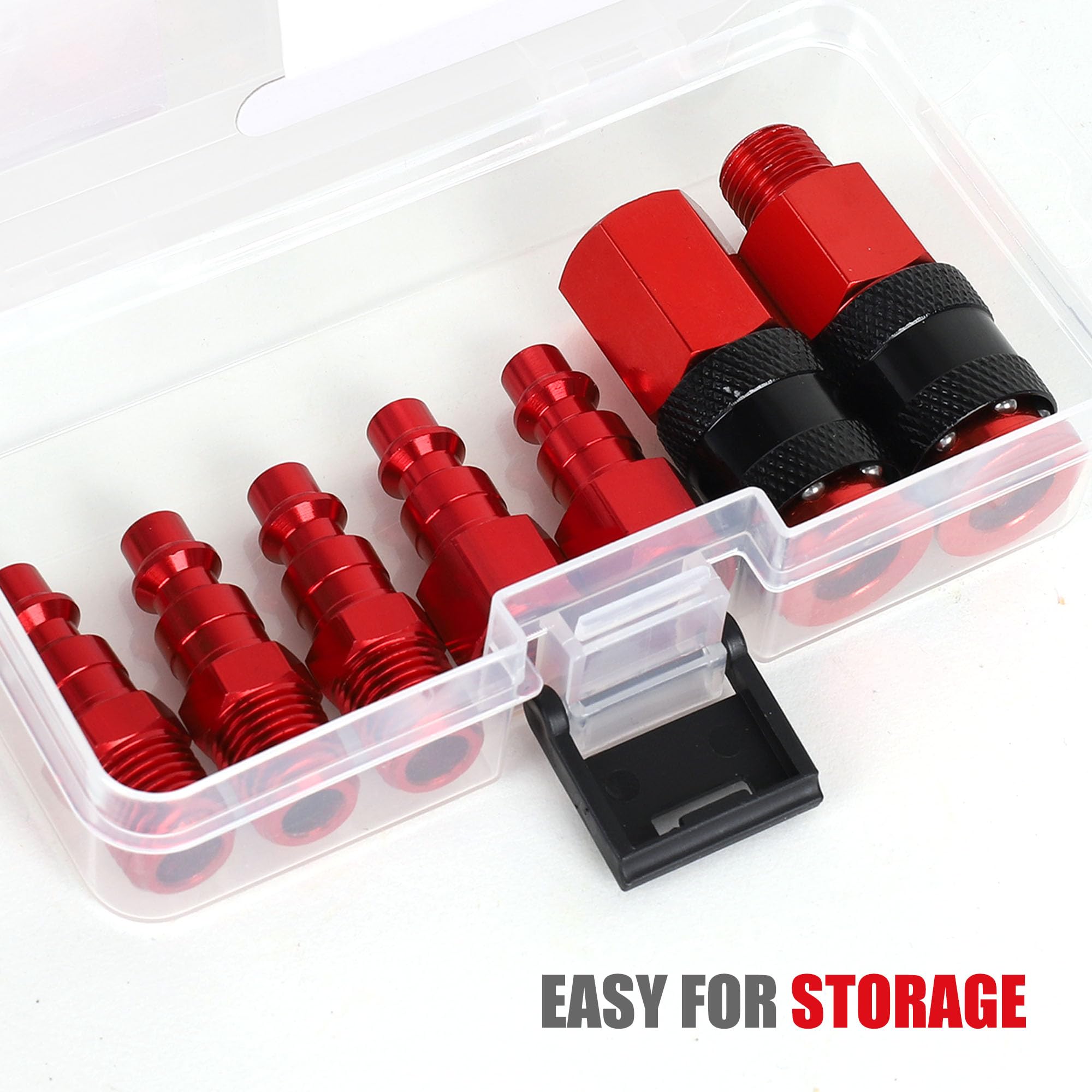 Snapklik.com : Air Hose Fittings, 7 Pieces 1/4