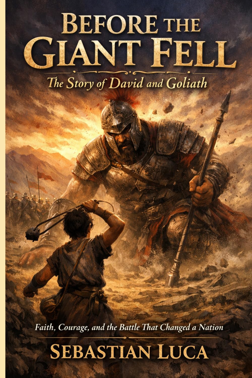 Before the Giant Fell: The Story of David and Goliath: Faith, Courage, and the Battle That Changed a Nation (Bible Stories)
