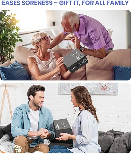 Miniatura 9 de Mini Masajeador Facial Pistola Masajeadora - Negro