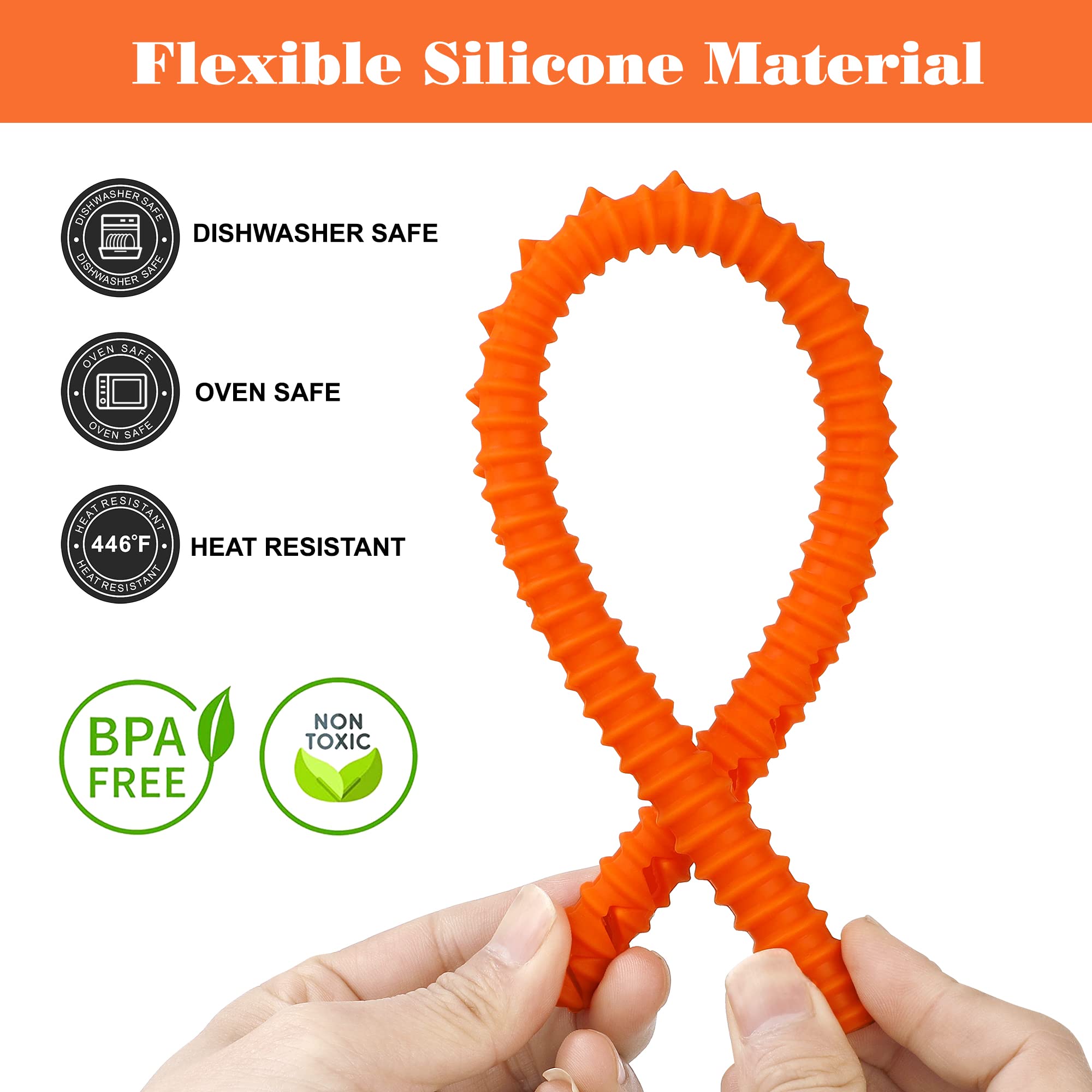 4-Piece Oven Protection Strips, 2-Piece Oven Protection Clips, Heat Resistant Silicone Oven Screen Cover, Suitable for Oven Edge Cover to Prevent Burns (Red 4-Piece Oven Protection Strips, 2-Piece Oven Protection Clips, Heat Resistant Silicone Oven Screen Cover, Suitable for Oven Edge Cover to Prevent Burns (Red
