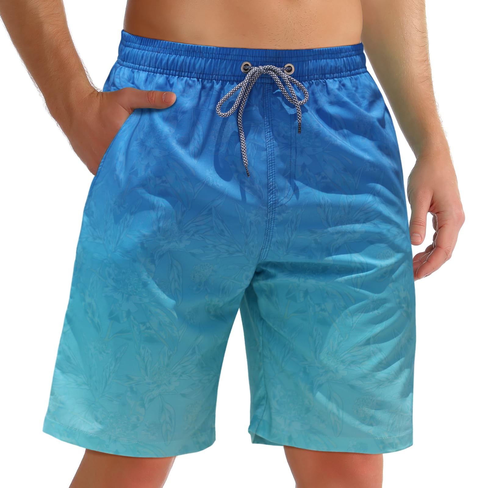 ELETOP Badehose Herren Schnelltrocknend Badeshorts für Männe