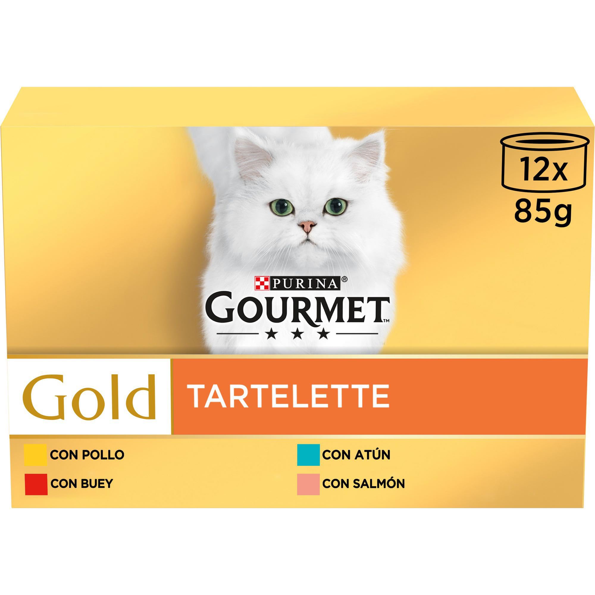 Gourmet Gold Tartalette Comida húmeda Gato 96x85 g