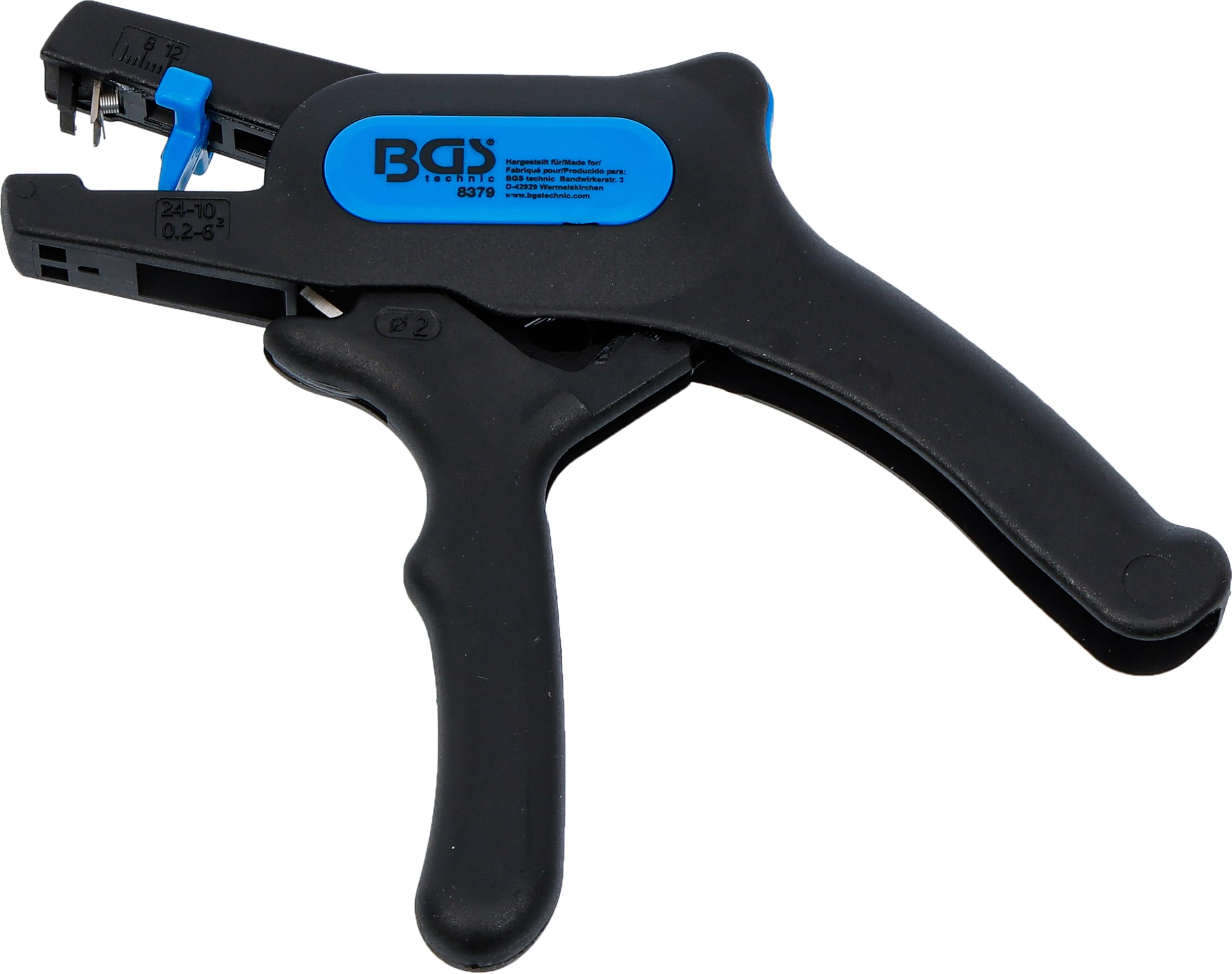 Bgs Schwarz 8379 | Wire Stripping Pliers