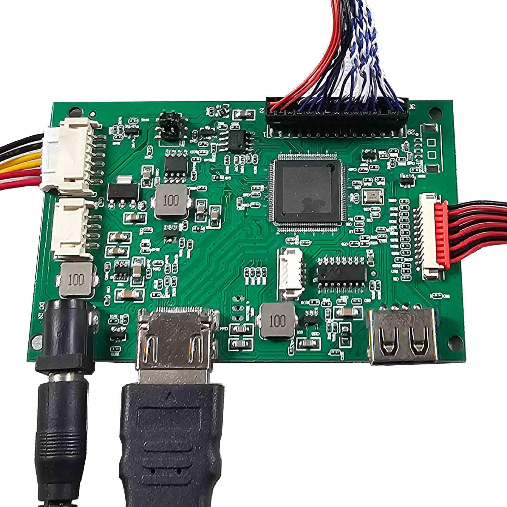 FanyiTek 24 inch 1920x360 DV240FBM-NB0 IPS Capacitive Touch Strip Long LCD Screen with USB Controller Board,Support 180 Degree Rotation