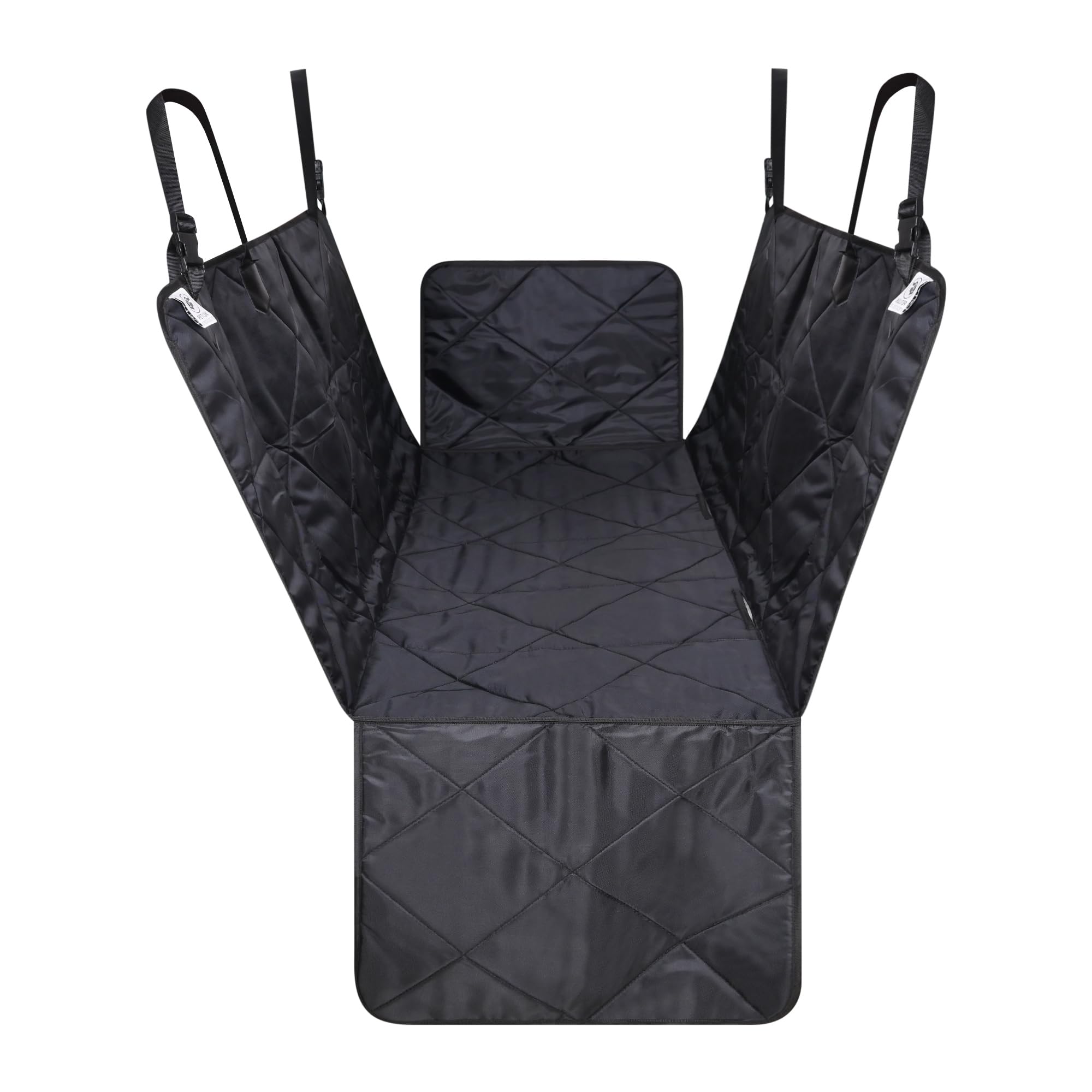 PetLux Dog Back Seat Protector Waterproof Scratchproof Nonslip Hammock for Dogs Backseat Protection Against Dirt and Pet Fur Durable Pets Seat Covers for Cars & SUVs (Black, Large) (B0B2L5S9VQ) Amazon Price History, Amazon Price Tracker