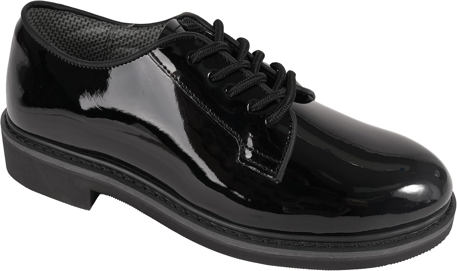 Rothco Uniform Hi-Gloss Oxford Dress Shoe – Classic Formal Lace Up Professional Business Shoes