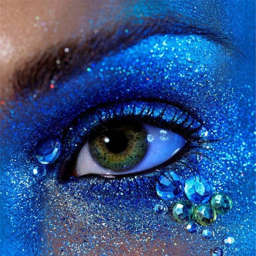 COKOHAPPY 8 Boxes Gold Silver Body Chunky Glitter Makeup, Holographic Flake Cosmetic Sequins Glitter, Ultra-thin Nail Art Iridescent Sparkle Mixed Glitter for Face Eye Hair : Beauty & Personal Care