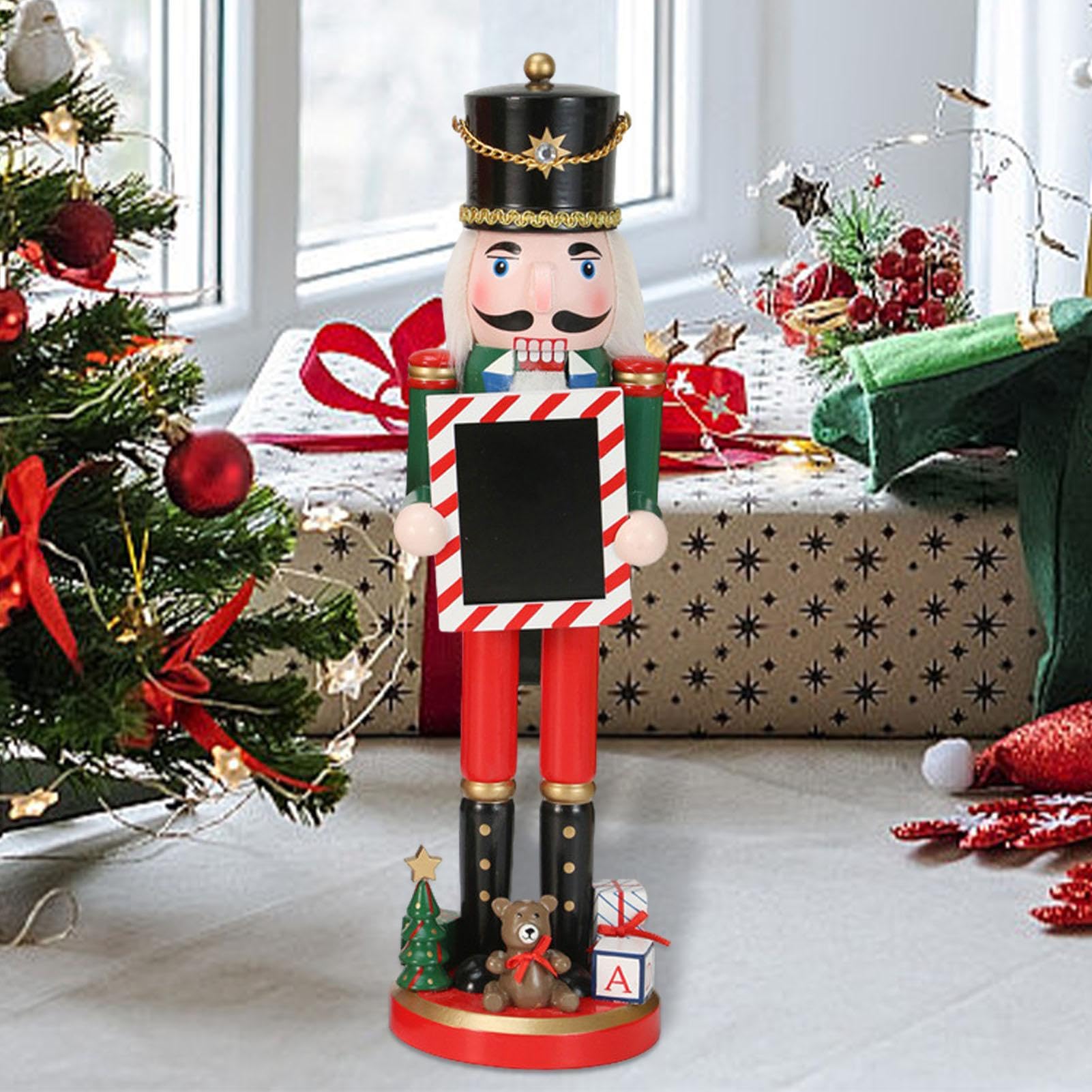 Amazon.co.jp: Bytrdgfy くるみ割り人形フィギュア、クリスマスくるみ