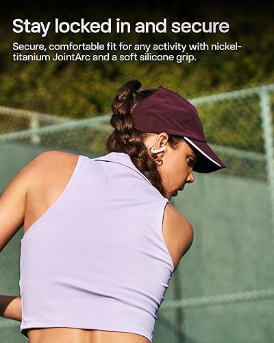 Miniatura 3 de SHOKZ OpenDots - Auriculares de oreja abierta, auriculares con clip, auriculares Bluetooth inalámbricos con micrófono, seguro, ligero, cómodo, audio