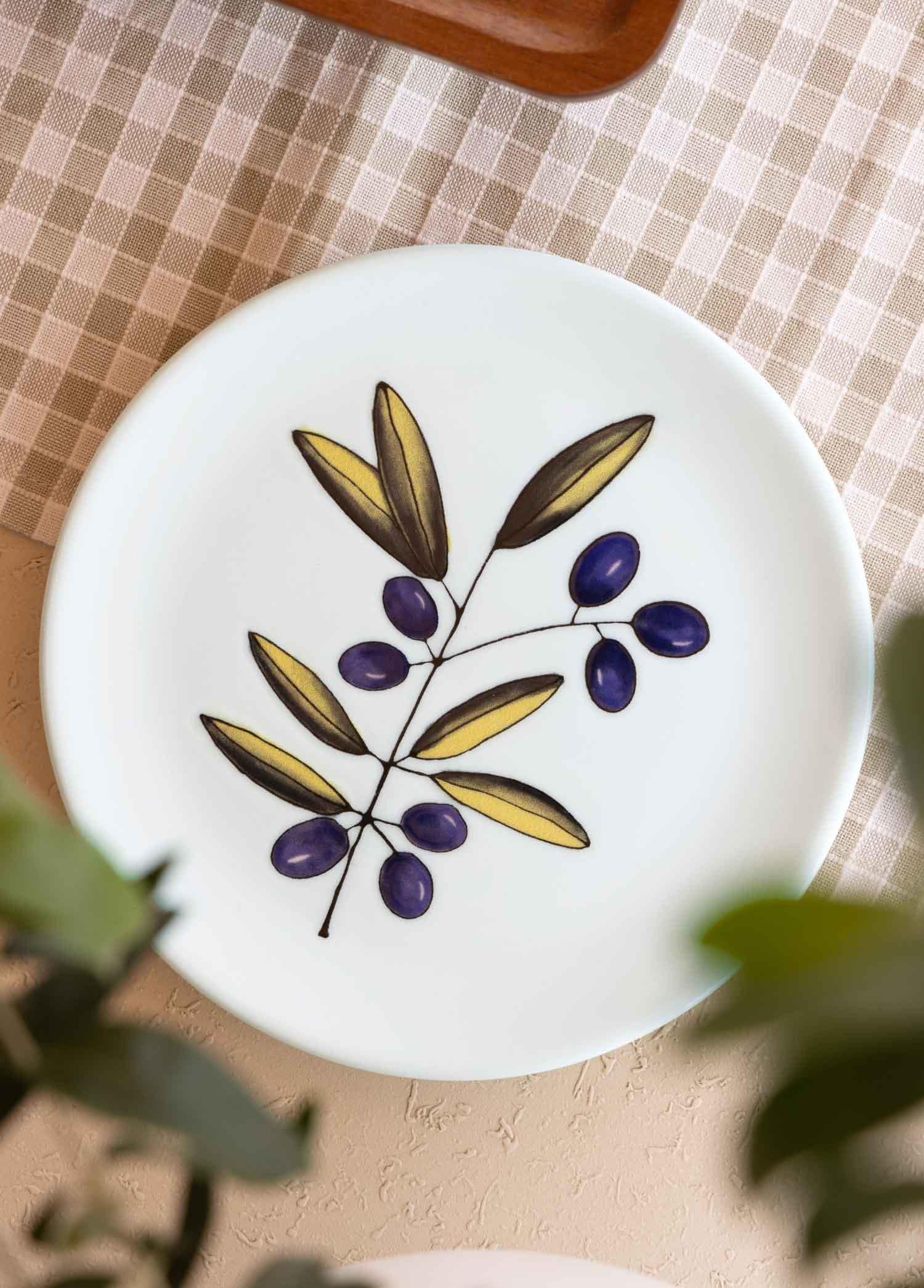 [marka] Olivos Pasta Tabağı 6lı Set 19 cm OVS0001